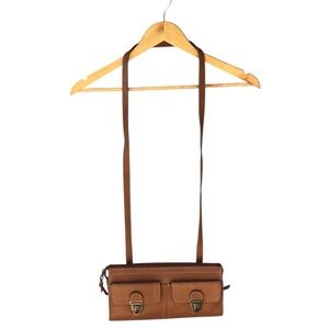 Fossil Tan Leather Bag